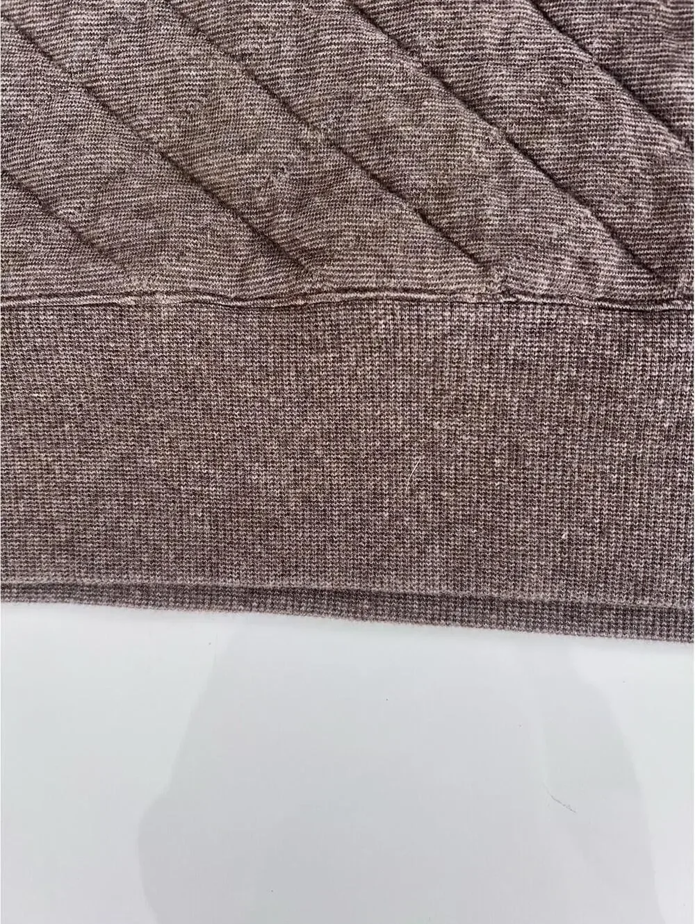 $188 Faherty Sweater Men's Large Epic Quilted Fleece Snap Button Pullover NWT